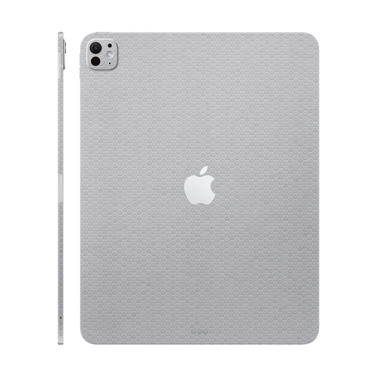 Folie de protectie iPad Pro 13" (2025, M5), eSkins Elegans, Skin Honeycomb Gri