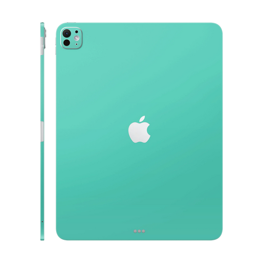 Folie de protectie iPad Pro 13" (2025, M5), eSkins Unique, Skin Mat Verde Menta